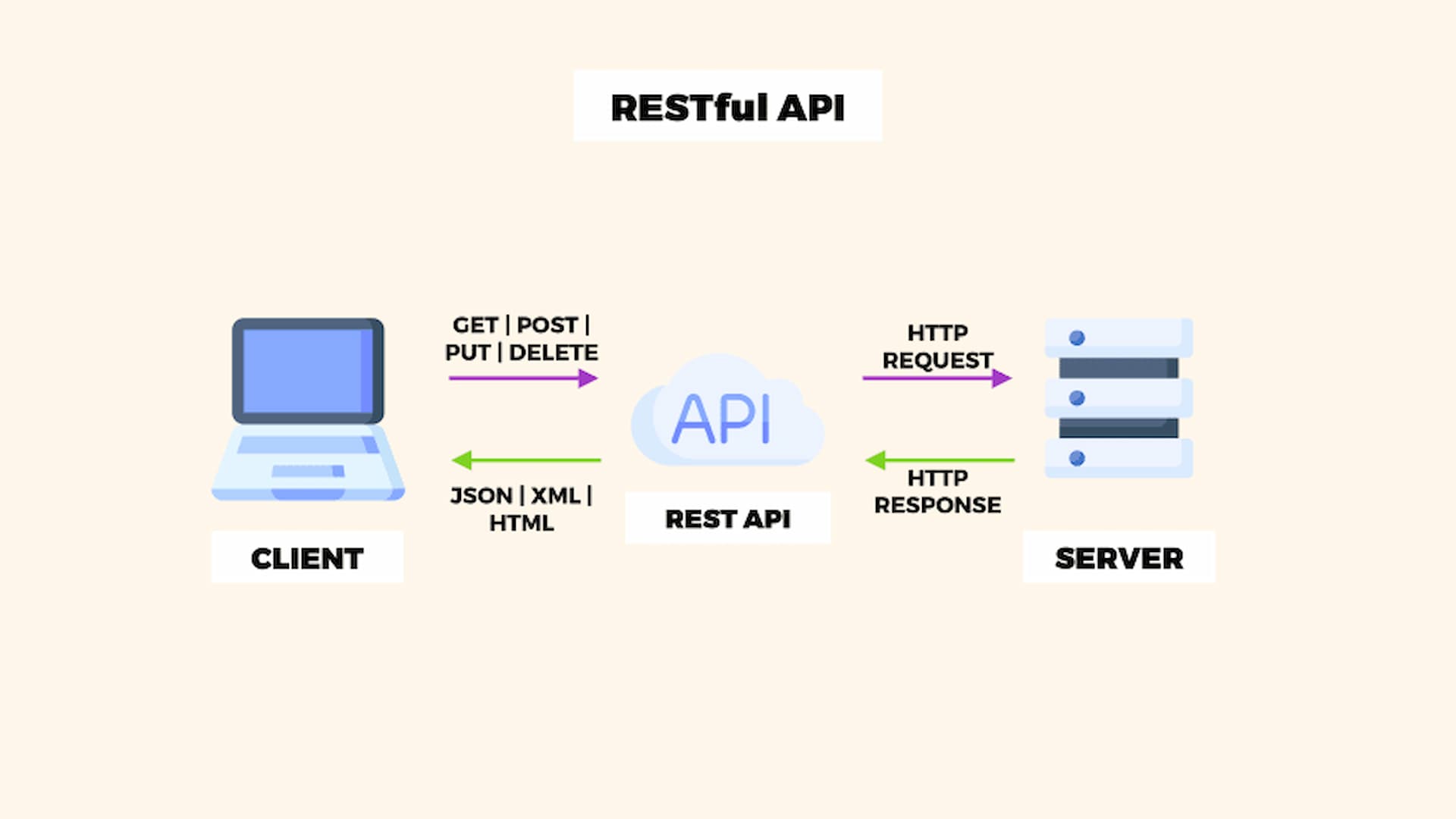 rest api model for react